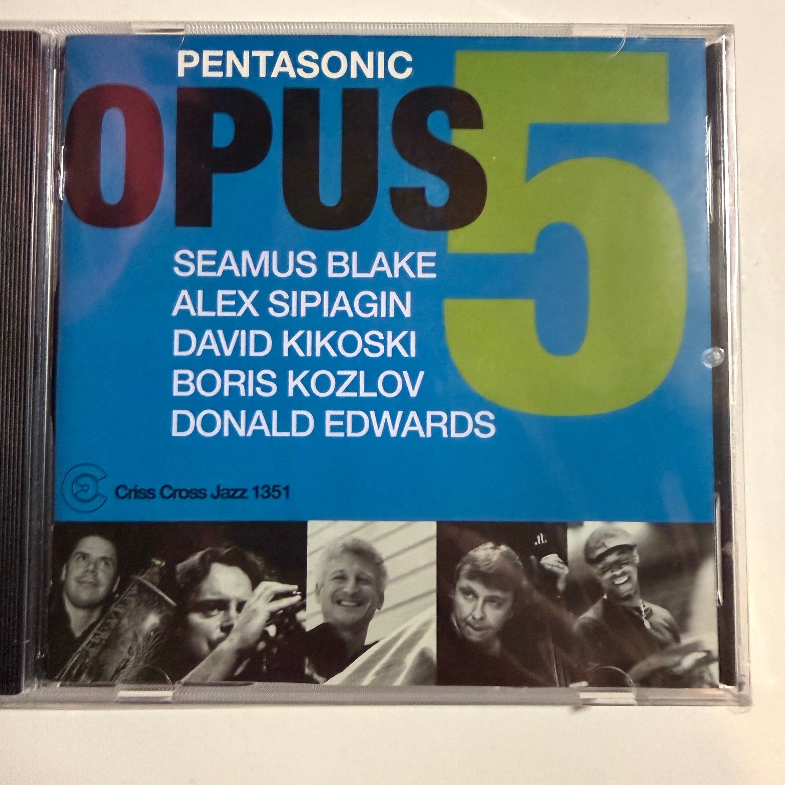 Pentasonic – Opus 5 CD 2012 Criss Cross Jazz Modern Jazz