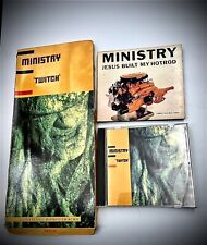 MINISTRY “Twitch” CD w/ CARDBOARD LONG BOX & “Jesus Built My Hotrod” CD (1991) picture