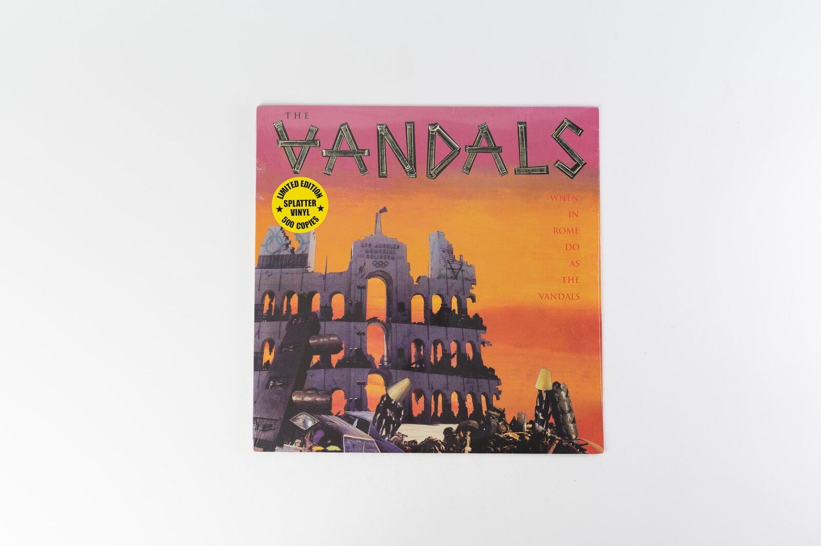 When In Rome Do As The Vandals SEALED Reissue on Kung Fu Records Splatter Vinyl