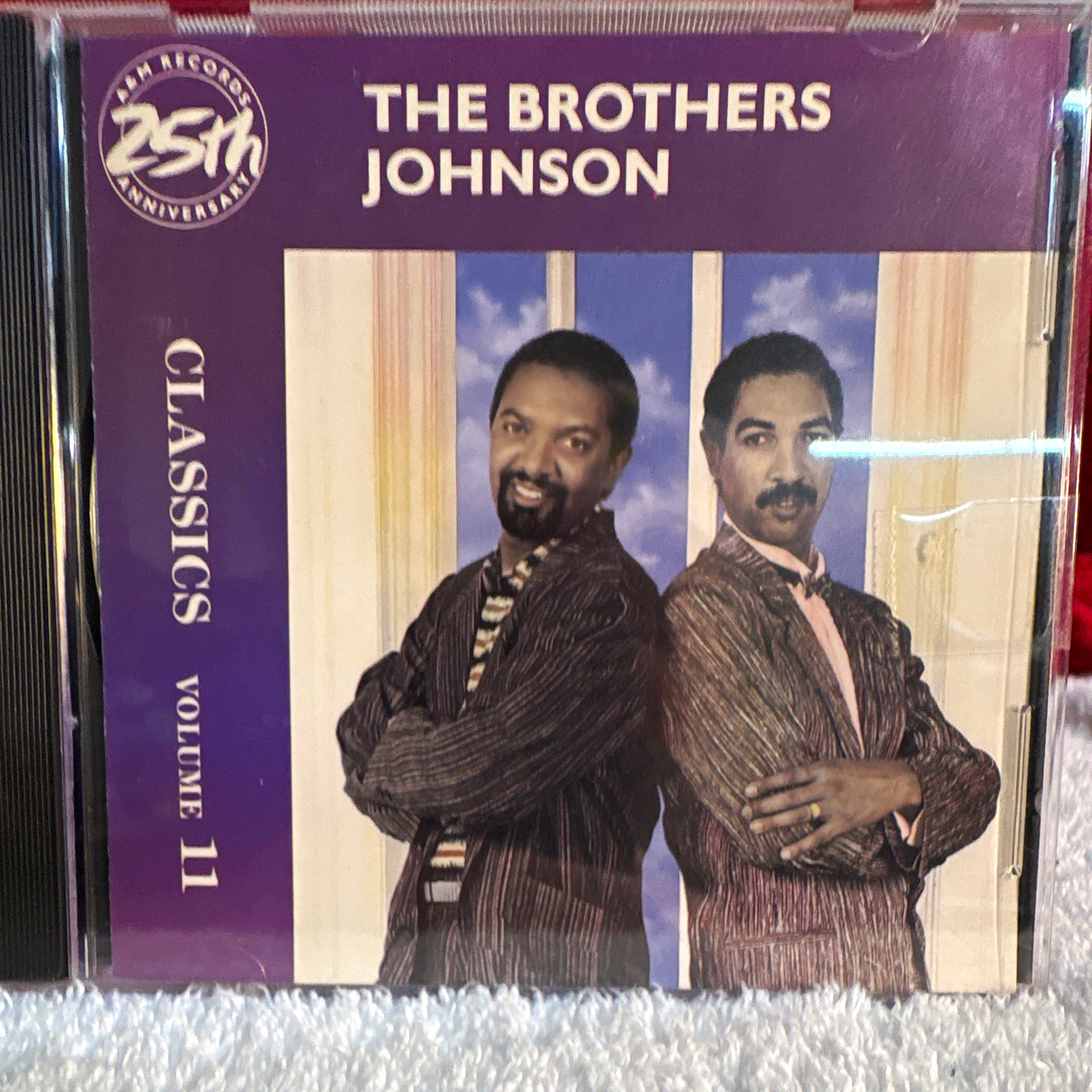 The Brothers Johnson Classics Volume 11 Funk CD A&M Records 1987 CD 2509 New Vin