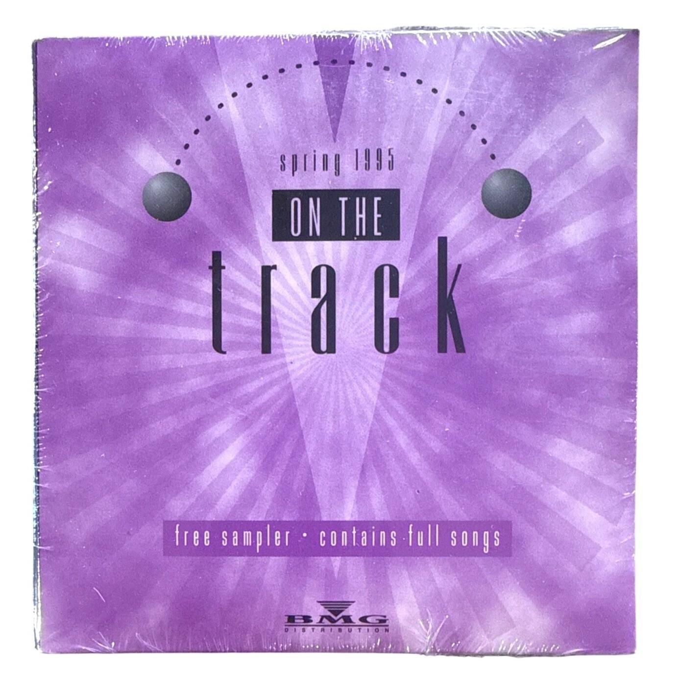 BMG Distribution On The Track Spring 1995 Free Sampler Contains Full Songs CD