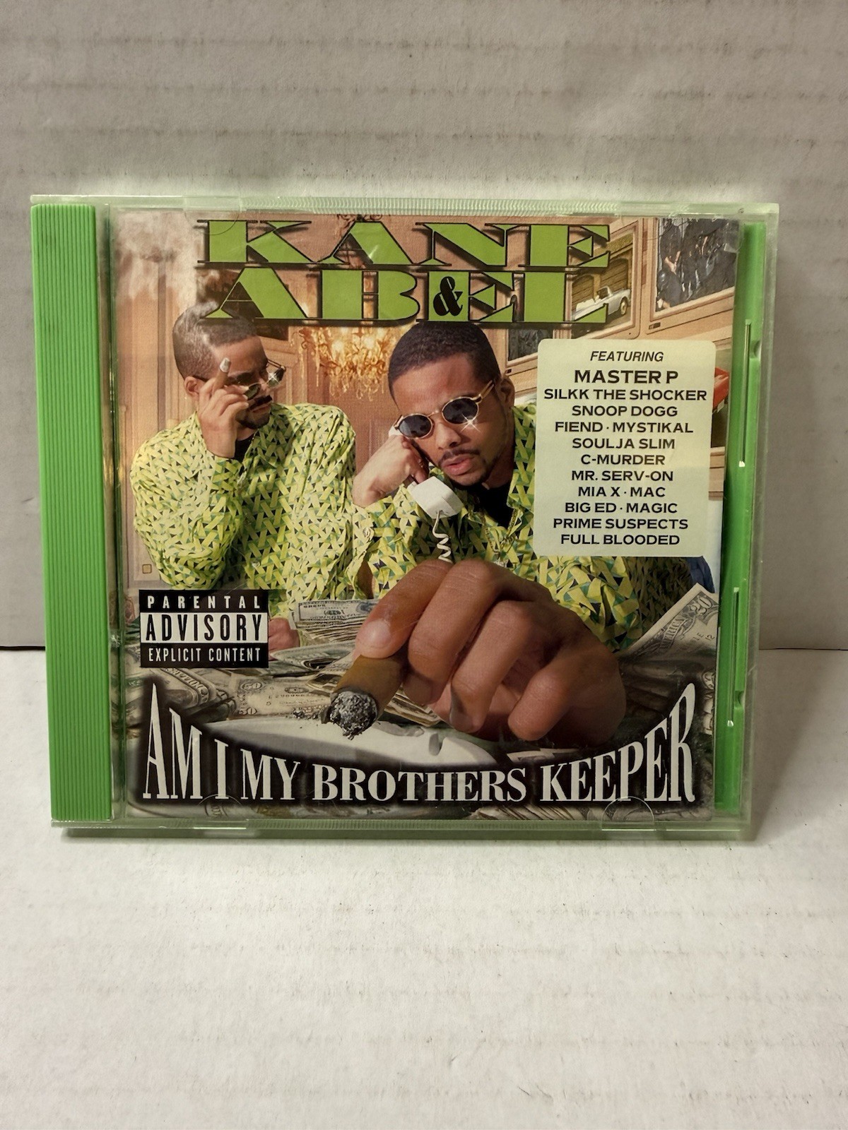 Kane & Abel - Am I My Brothers Keeper CD No Limit Records Master P Mac OOP RARE