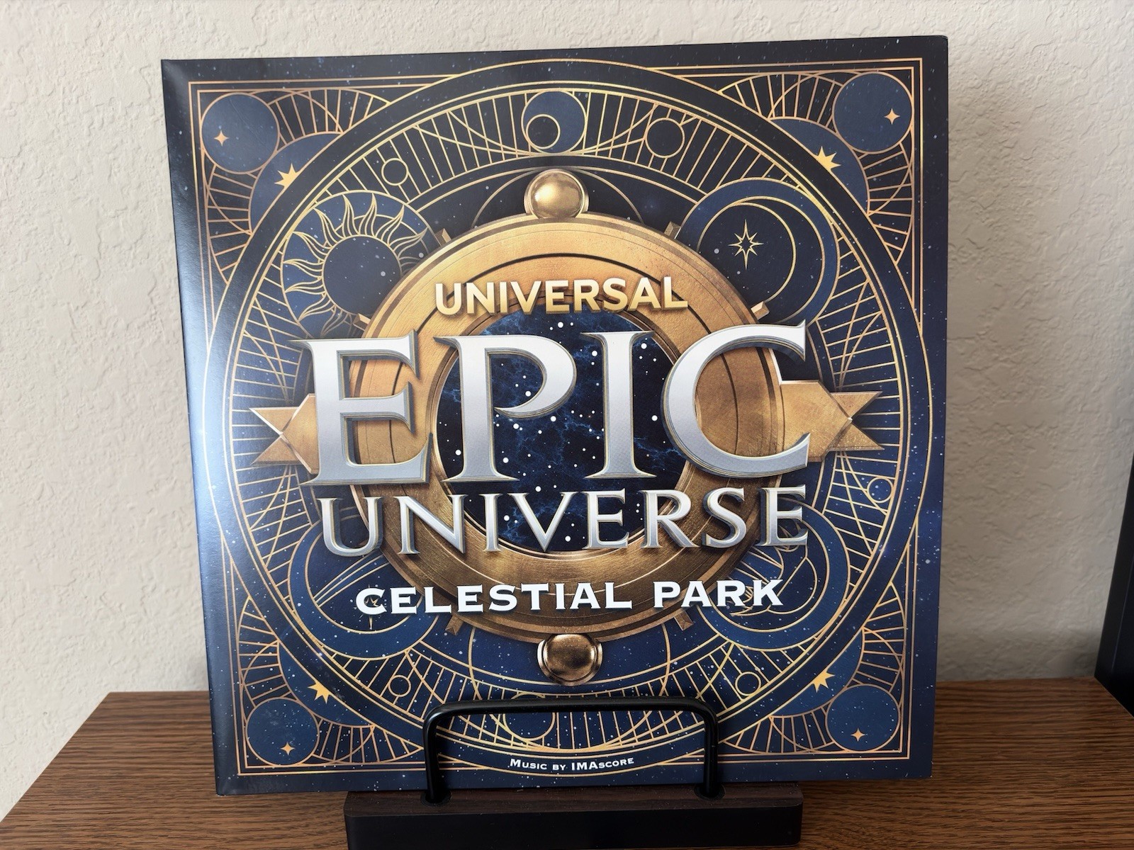 Universal Epic Universe Celestial Park One Year Exclusive Vinyl Record & 2 CDs