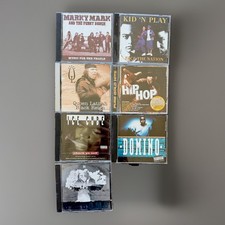 Ice Cube Queen Latifah Kid 'N Play Domino Marky Mark Hip Hop CD Lot 1990s picture