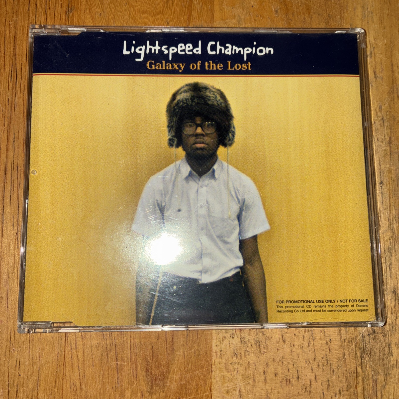 Lightspeed Champion Galaxy Of The Lost Promo 2 Track CD 2007 Domino Record Issue