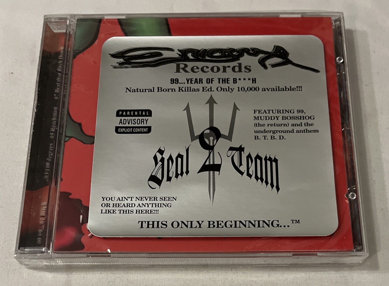 99 Year of the Bitch by Seal Team 2 (CD, 2000, Enigma/Southwest) SEALED