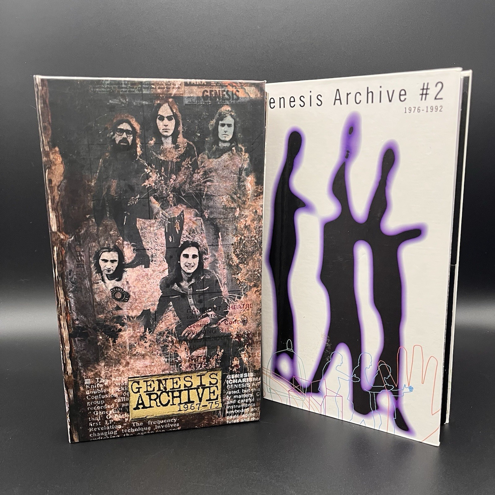 Genesis Archive #1 & 2 CD Box Sets 1967-75 & 1976-92 - 7 Discs - Booklets