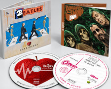 2 CDs:  Beatles Rubber Soul NOW & CARDIOLOGY w/ Obi strips Japan radio samplers picture