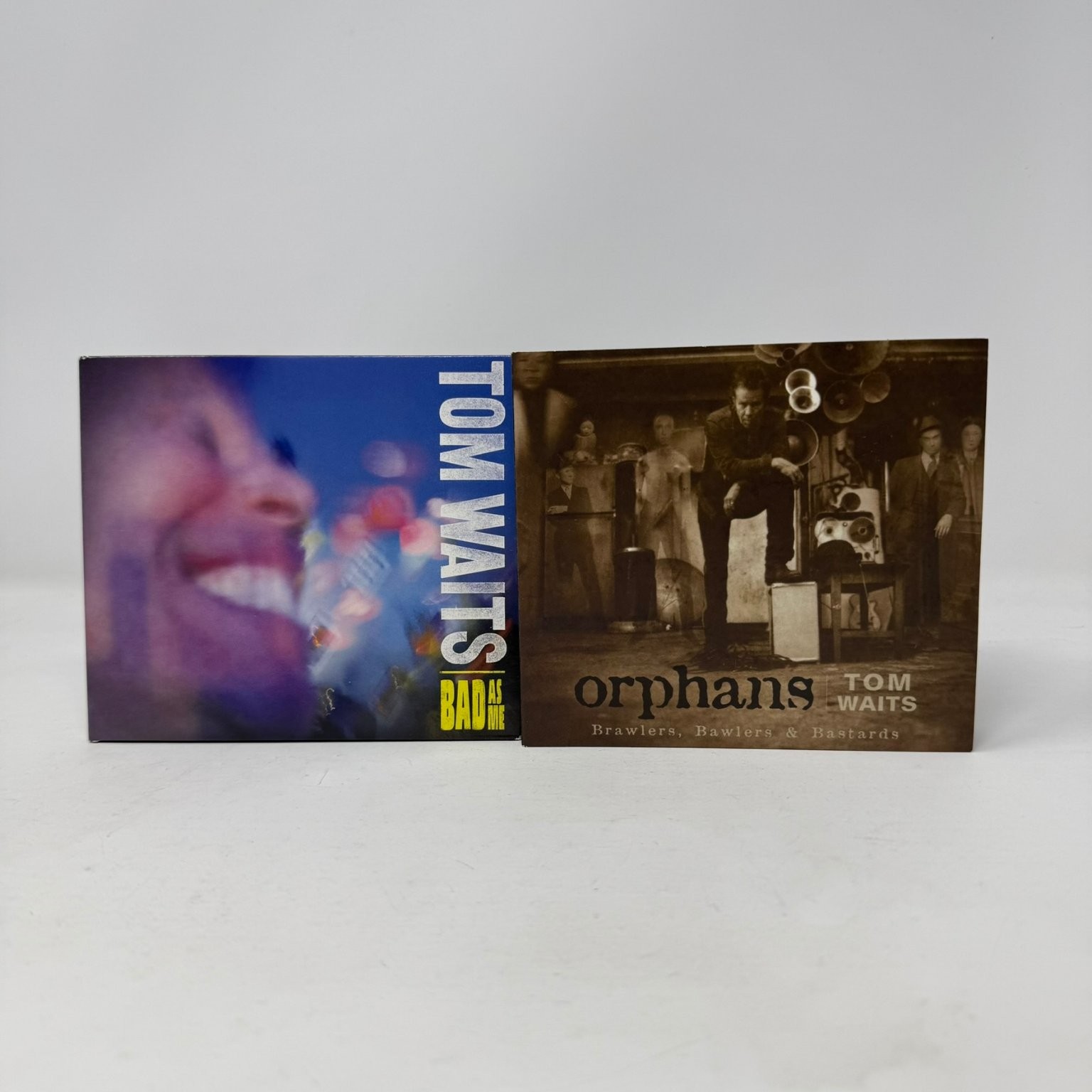 Tom Waits - Bad As Me (VG) & Orphans Brawlers Bawlers Bastards (G+) (4 CD Lot)