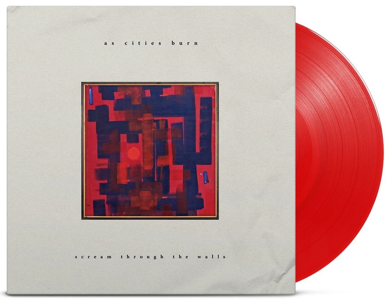 AS CITIES BURN Scream Through The Walls (NEW) Red Vinyl LP /300 thrice emery zao
