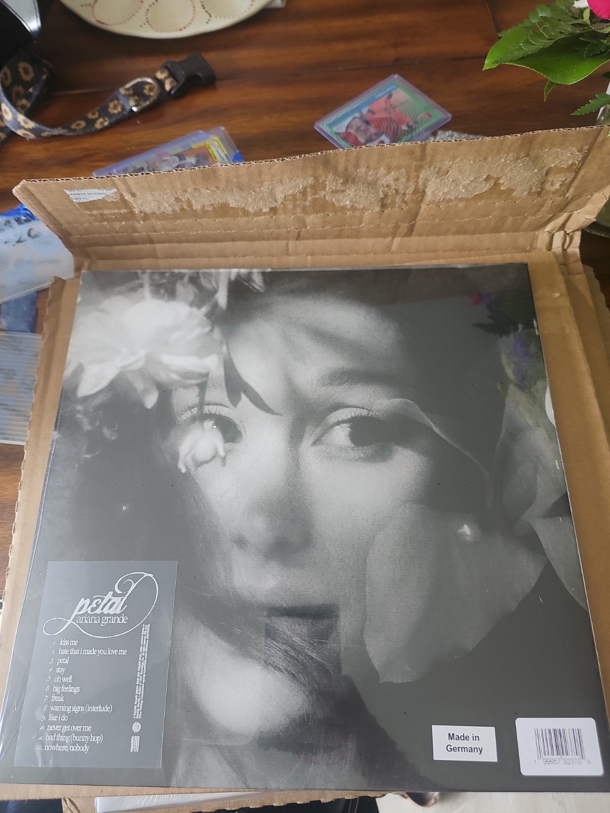 PRESALE Ariana Grande Petal Opal Girly LP Vinyl Lenticular CONFIRMED ORDER