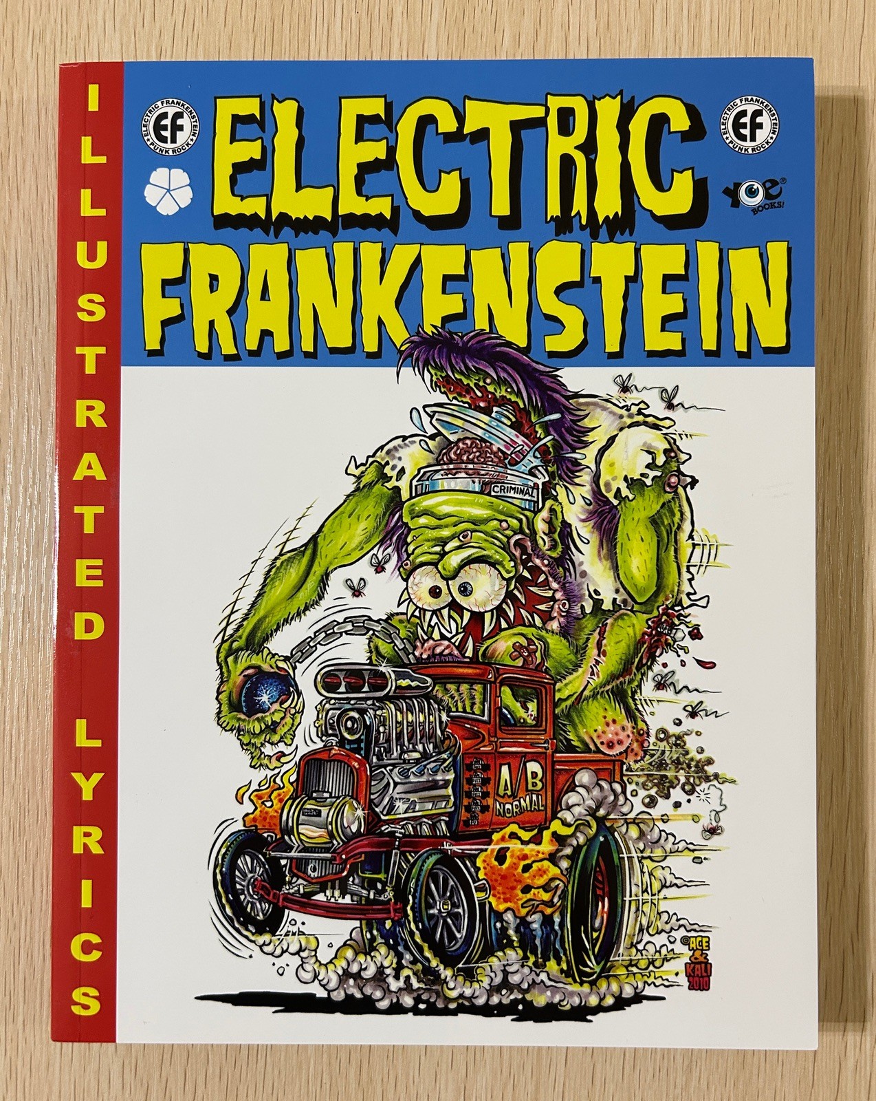 Electric Frankenstein Illustrated Lyrics TPB
