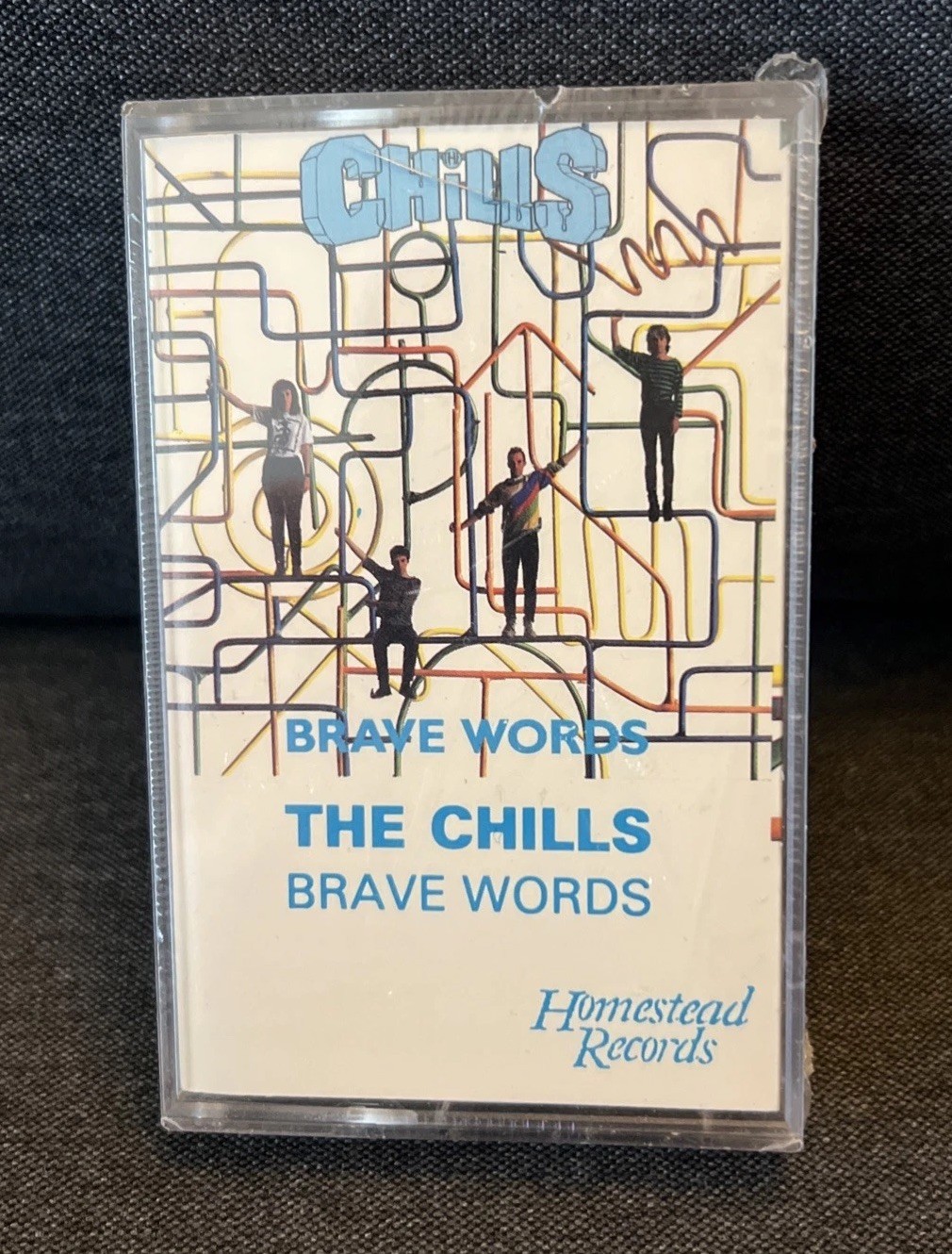 THE CHILLS - Brave Words (1987) (New Zealand) (Cassette) vintage Flying Nun