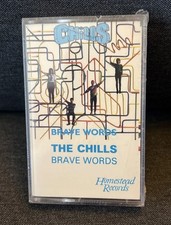 THE CHILLS - Brave Words (1987) (New Zealand) (Cassette) vintage Flying Nun picture