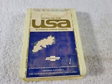 1967 Chevrolet- Music Of The USA PC8S-501 8-Track Tape. Professionally Rebuilt picture