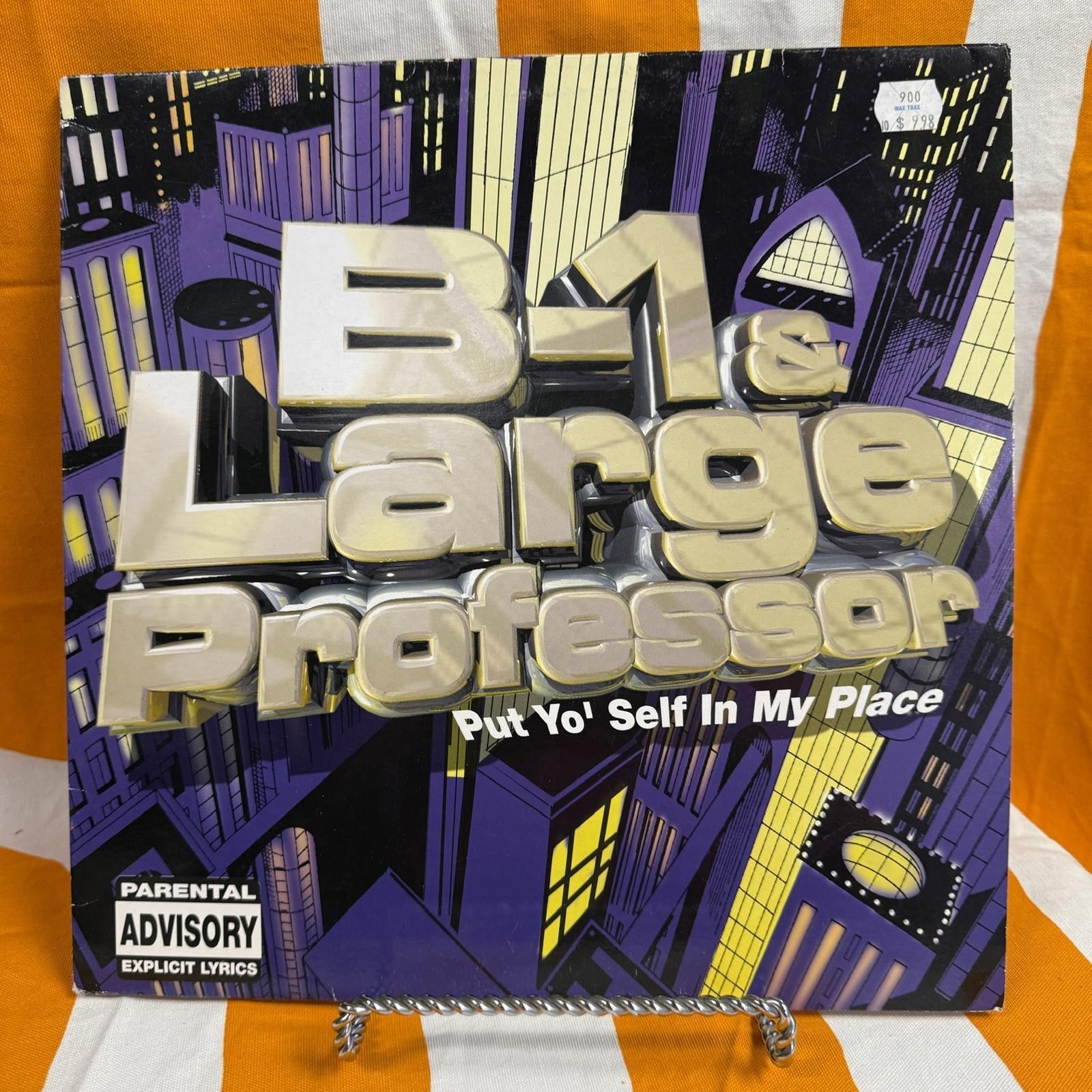B-1 & Large Professor - Put Yo' Self In My Place Vinyl Record 1999 UK Hip Hop