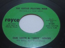 KILLER 2 SIDER ROCKABILLY SAM SMITH&CHICK ADKINS-THE GUITAR PLAYING MAN-HEAR picture