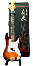 miniature - not playable instruments Axe Heaven Fender Precision Bass Guitar picture