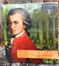 Mozart Musical Masterpieces (CD + Book, 2005 ) Wolfgang Amadeus Well Known NEW picture