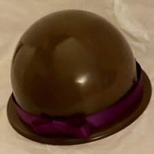 Vintage Hat Shaped Music jewelry Box  Bowler Hat  Box Shape Nostalgic Keepsake picture