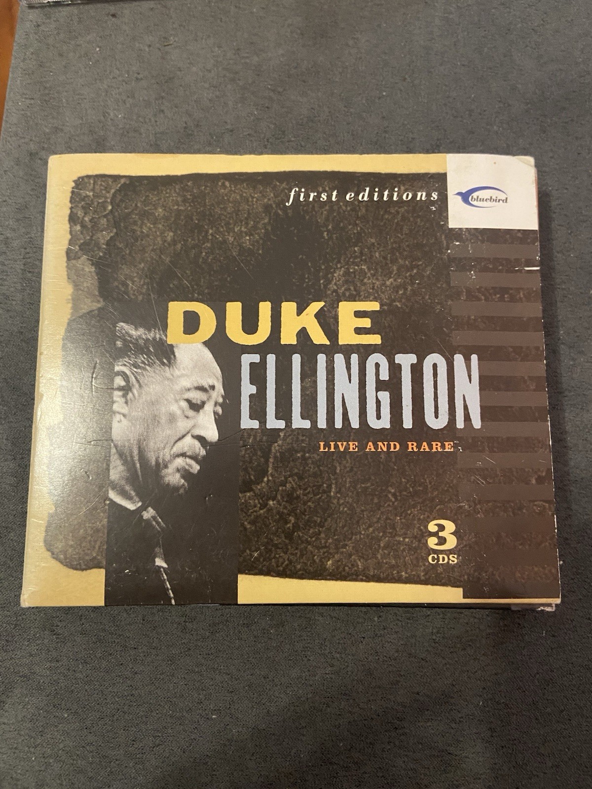 Duke Ellington Live and Rare 3CD First Editions Box Set (Bluebird, 2002)