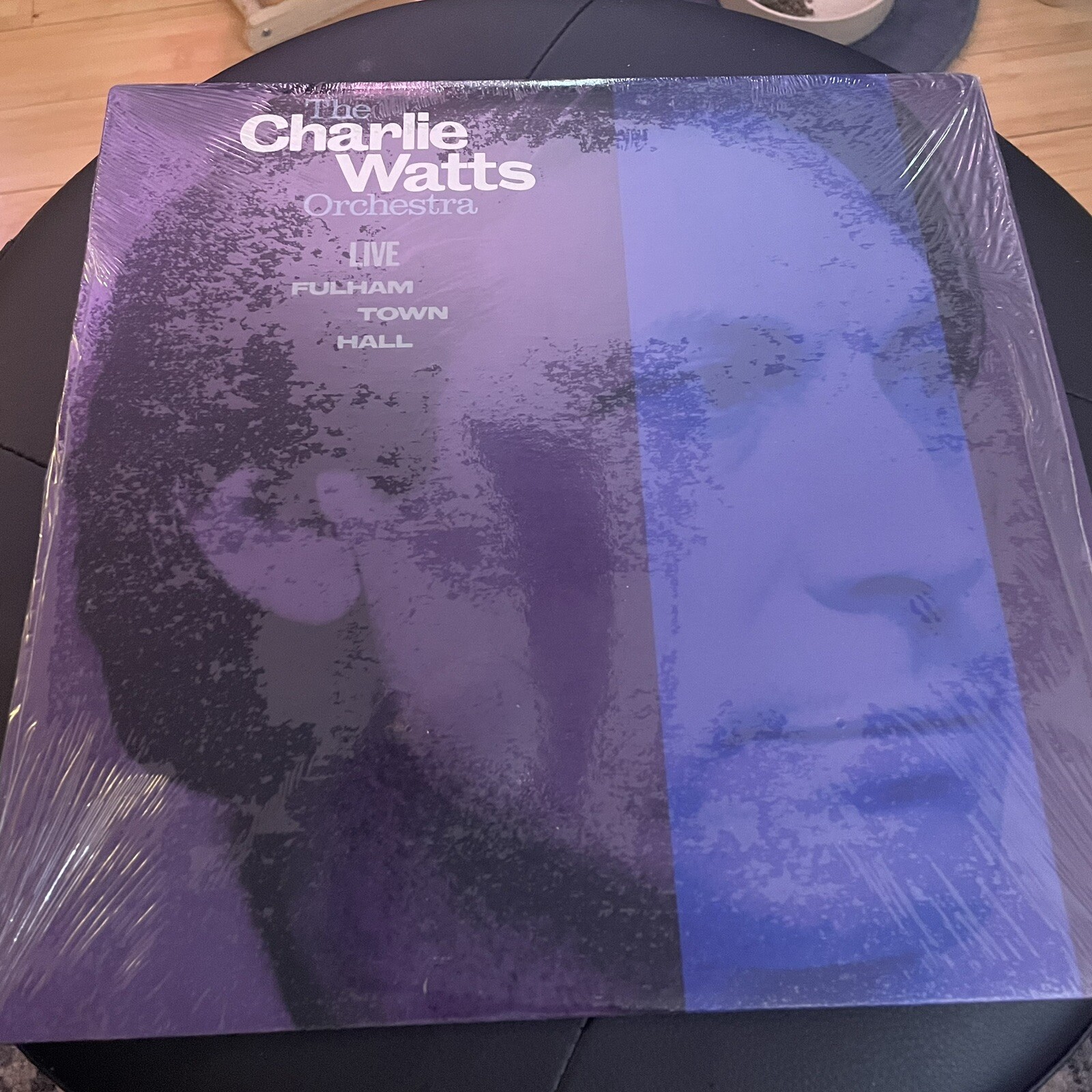 The Charlie Watts Orchestra LP Live At Fulham Town Hall LP 1986 CBS FC 40570 NM