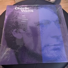 The Charlie Watts Orchestra LP Live At Fulham Town Hall LP 1986 CBS FC 40570 NM picture
