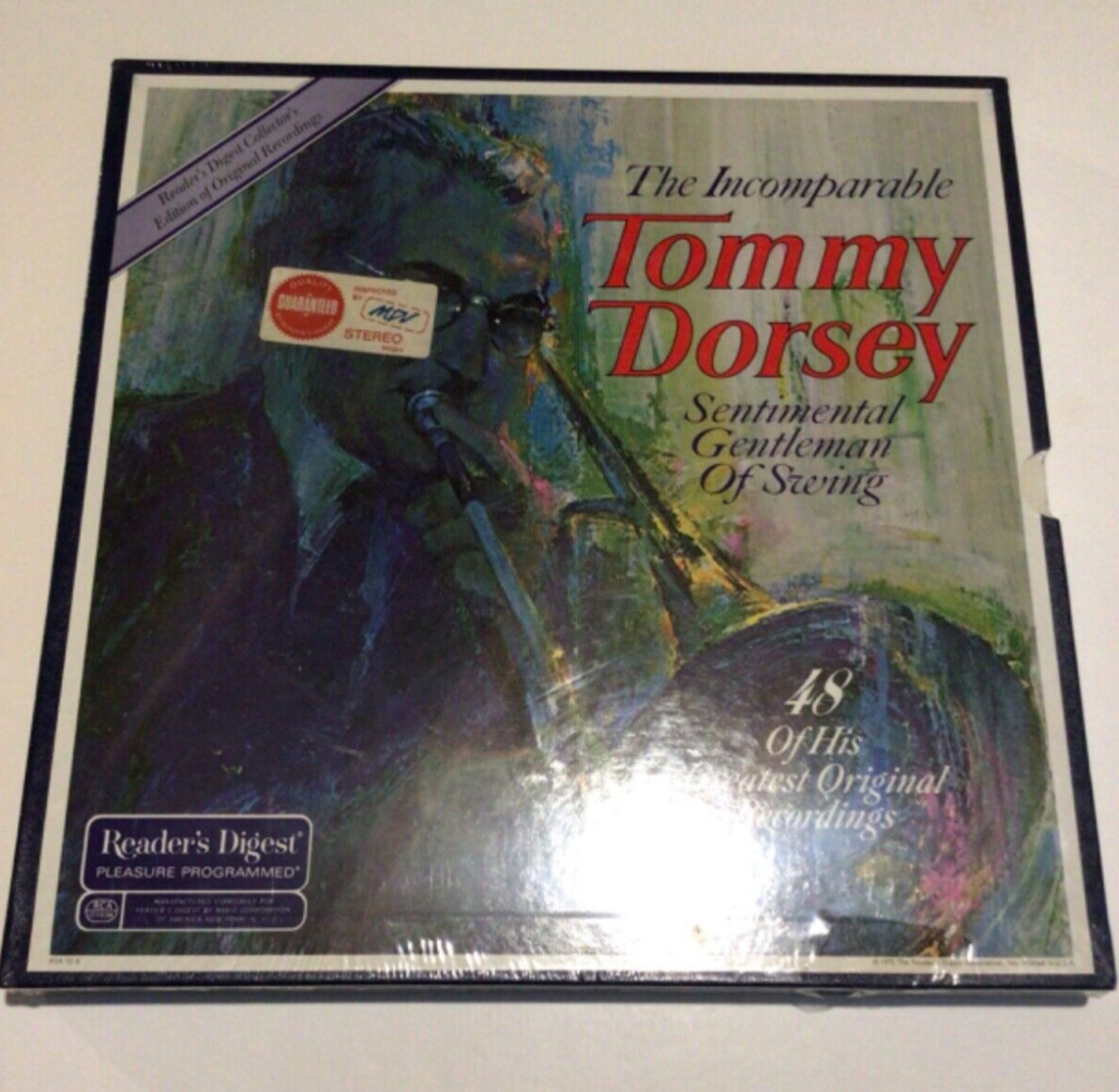 The Incomparable Tommy Dorsey Sentimental Gentleman of Swing Readers Digest new