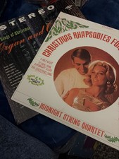 Lot of 2 Vintage Christmas LPs-