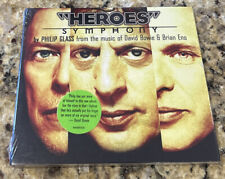 PHILIP GLASS- “Heroes” Symphony Digipak CD. New & Sealed. Hype Sticker BOWIE picture