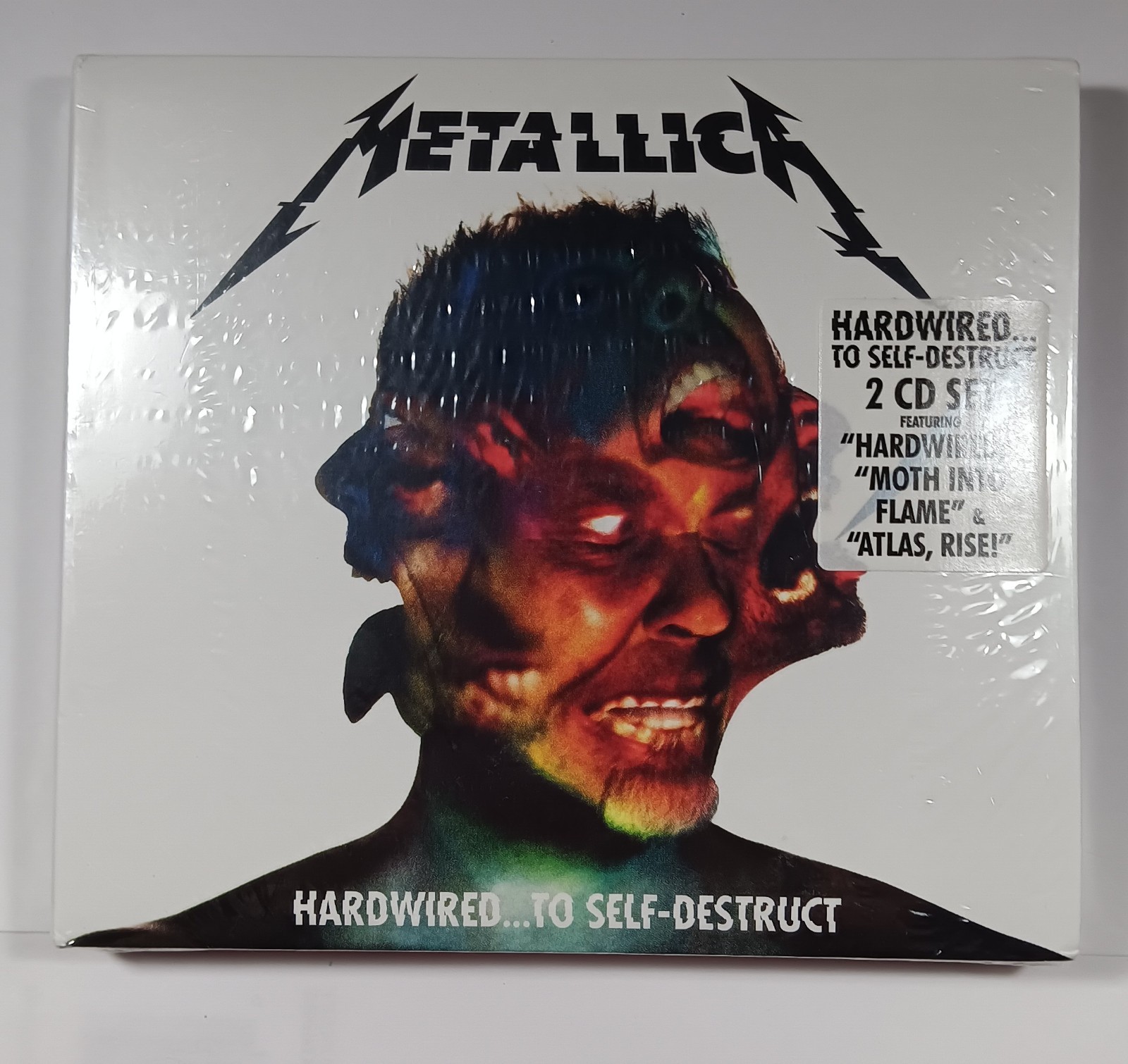 Metallica's 2016 Hardwired To Self-Destruct 2-Disc CD -  NEW/ FACTORY SEALED.