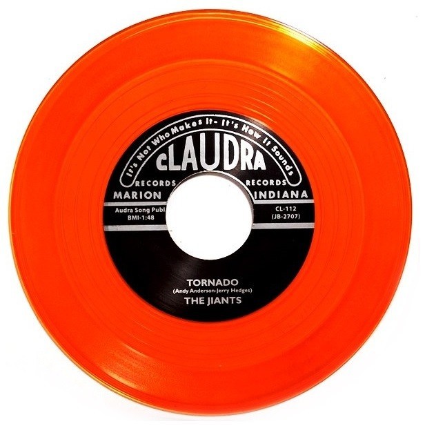 JIANTS Tornado / She's My Woman / Rockabilly / NEW 45rpm  (Free USA Shipping)