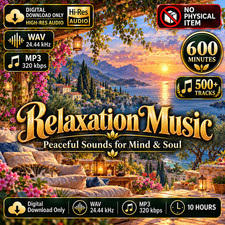 500 Tracks Relaxation Music, Nature Sounds, for Meditation, Digital Download picture