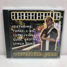 Vintage 1999 Assassin Worldwide Game CD Tupac C Bo Lynch Hung New Rap Hip Hop picture