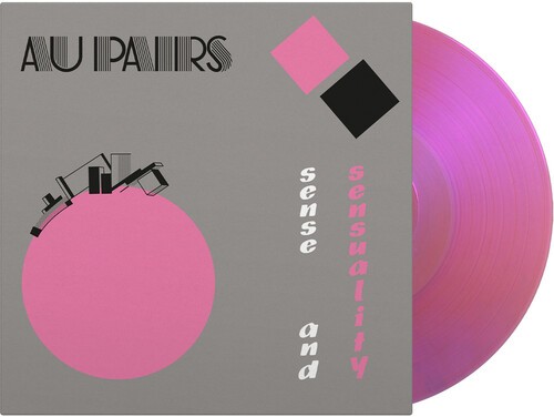 The Au Pairs - Sense & Sensuality - Limited 180-Gram Translucent Magenta Colored