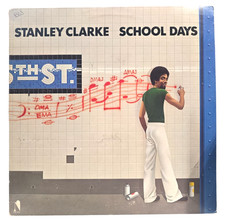 Stanley Clarke School Days 1976 Vinyl LP NE 439 Jazz Fusion Funk Vintage 🎸 picture