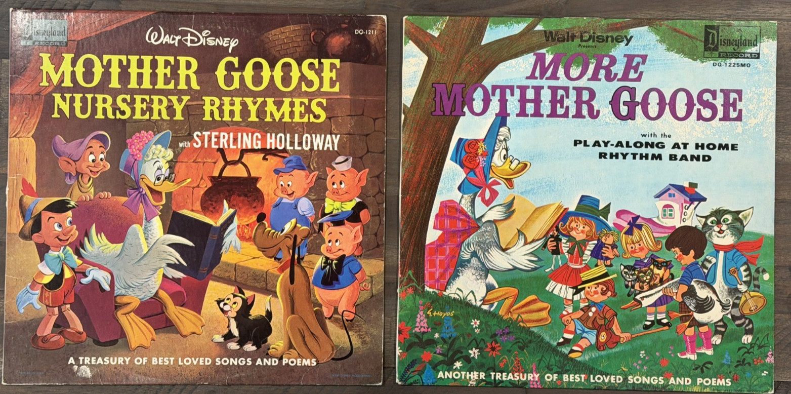 Mother Goose Nursery Rhymes (DQ-1211) & More Mother Goose (DQ-1225)