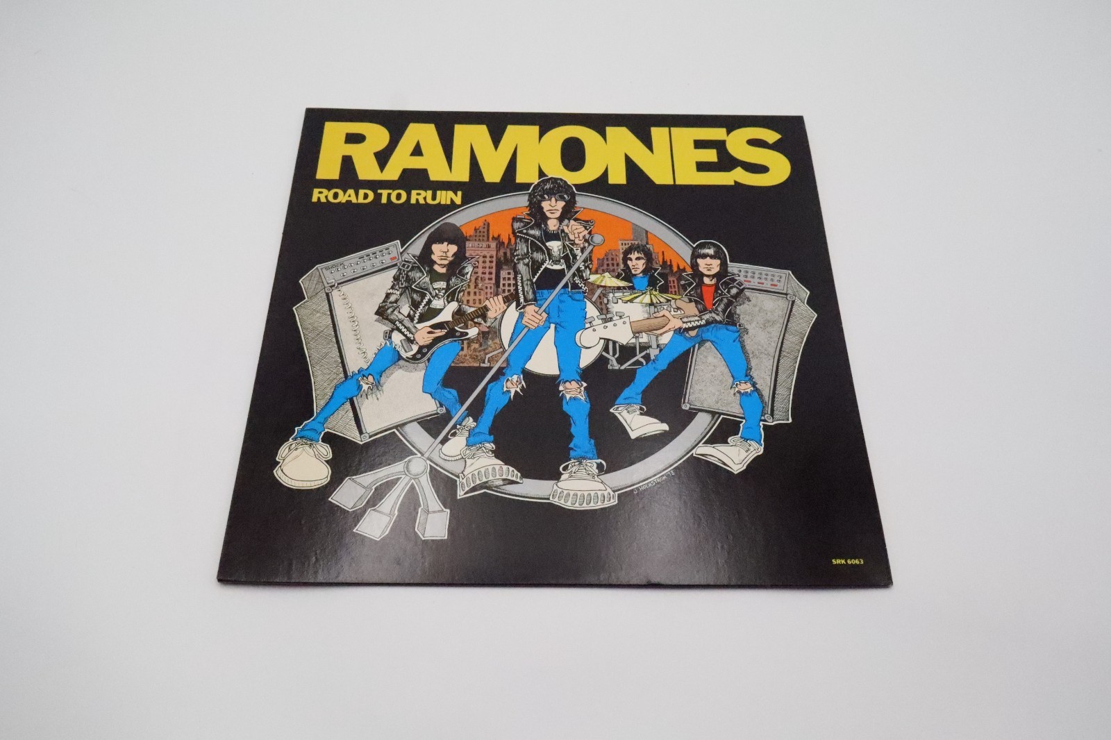 Ramones Road to Ruin Vinyl LP 1978 Sire Records SRK 6063 Punk Rock Album
