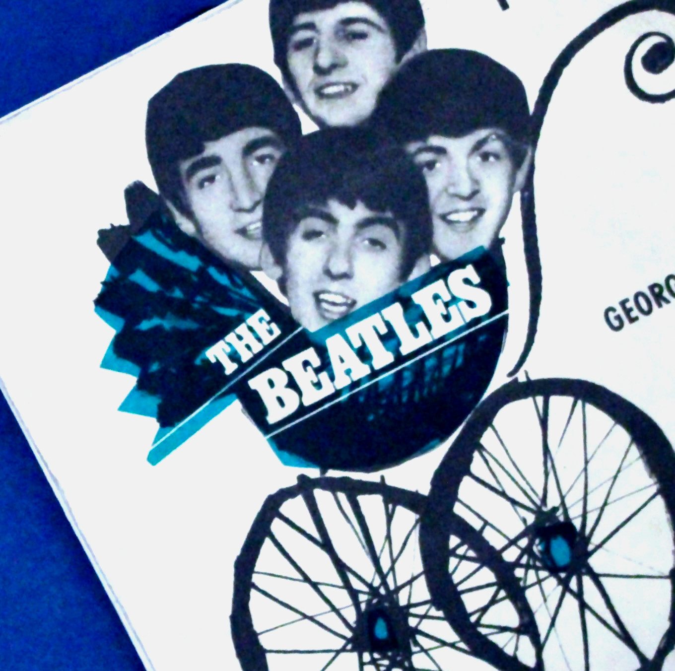 VERY RARE 1964 CARRIAGE COVER THE BEATLES SWEET GEORGIA BROWN 7