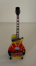 Led Zeppelin Miniature Guitar Brand New with stand picture