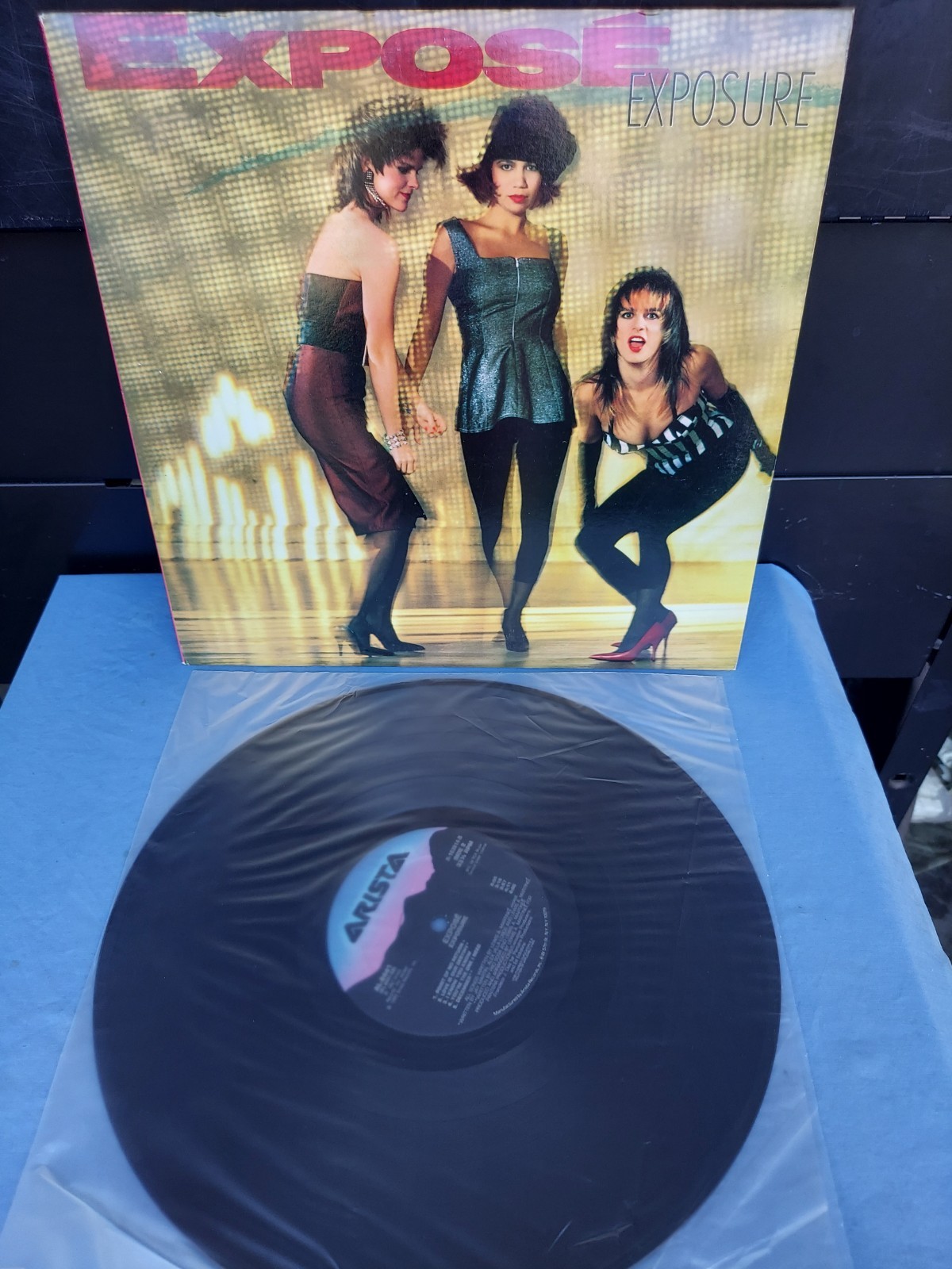 Expose-Exposure LP Vinyl ( Arista AL-8441) 1987 EX