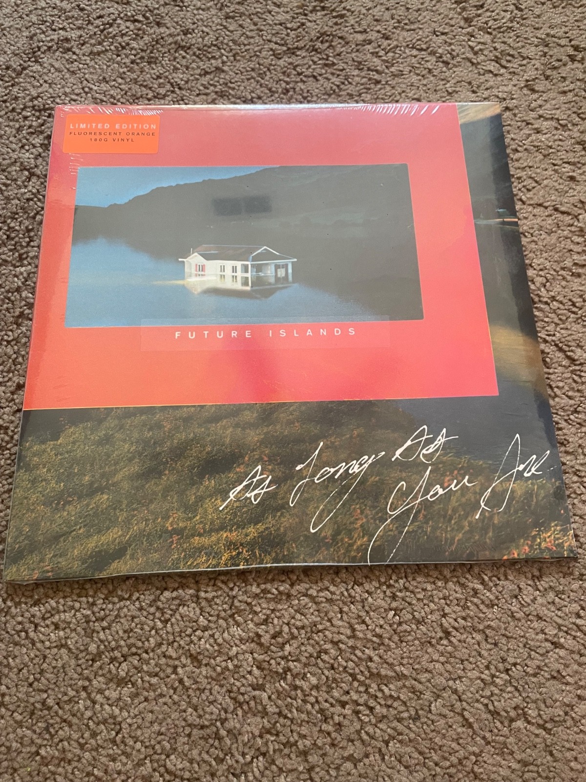Future Islands ‎– As Long As You Are LP - Orange Vinyl Album - SEALED NEW RECORD