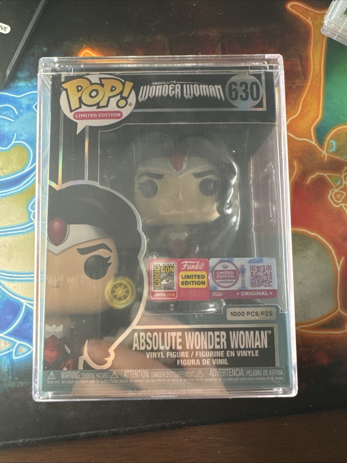🔥SDCC 2026 Funko Pop 630 Absolute Wonder Woman Vinyl Figure LE1000 - SEALED