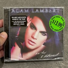 Adam Lambert For Your Entertainment CD Album New Sealed Pop Music picture