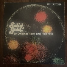 1972 Solid Gold - 30 Original Rock & Roll Hits Vinyl LP P2M-5843 Columbia House picture