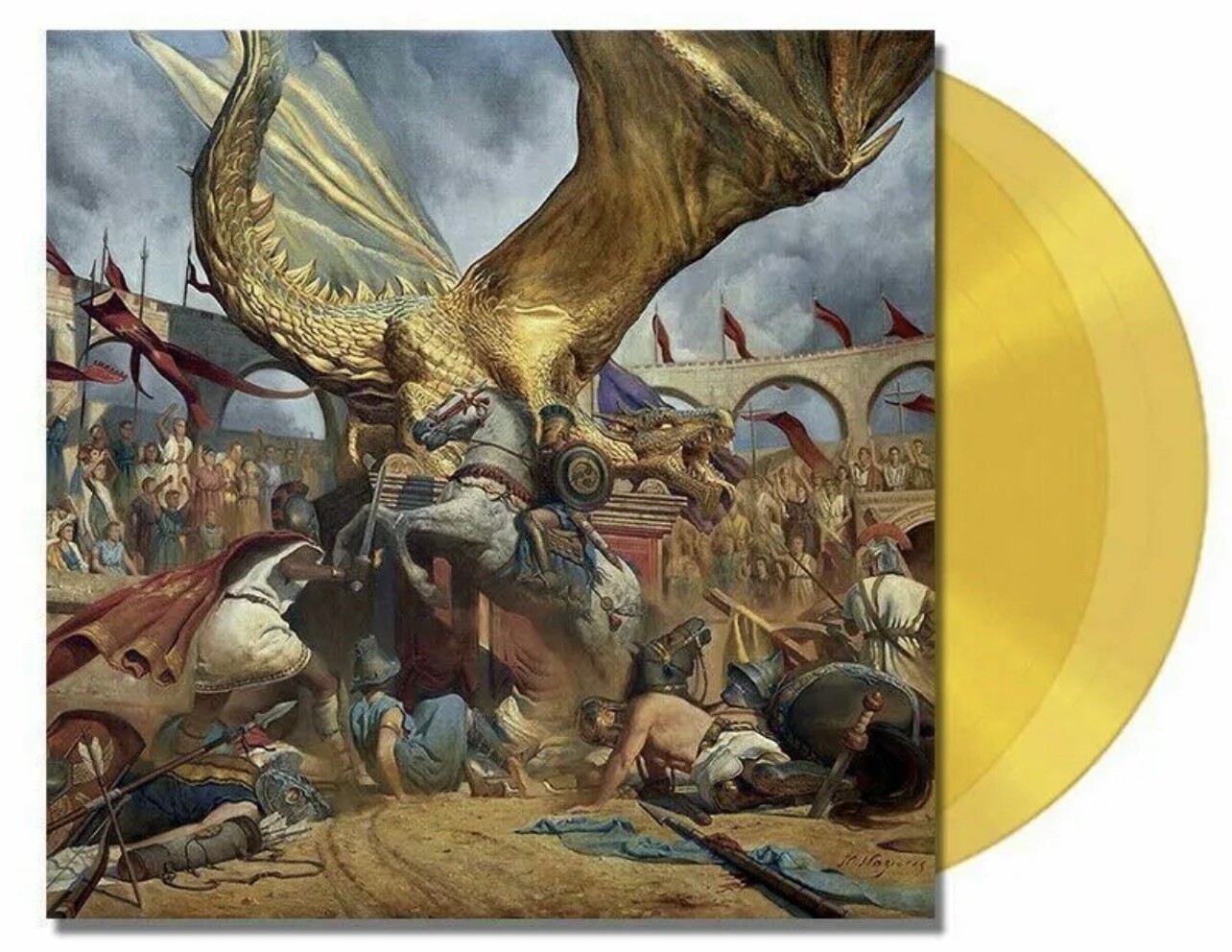 TRIVIUM - In The Court Of The Dragon LIMITED YELLOW Vinyl 2xLP (Road Runner)