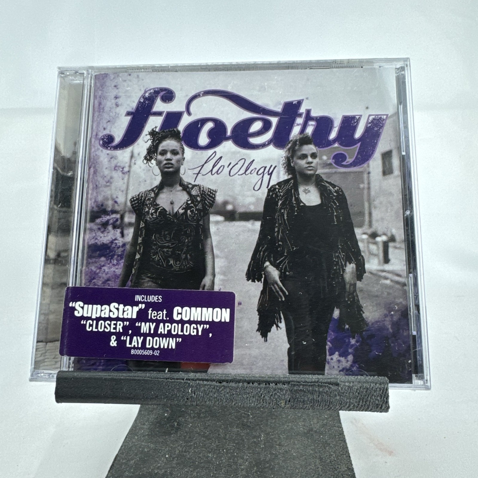 Floetry Flo'Ology CD 2005 Neo Soul R&B SupaStar Common Hype Sticker New Sealed