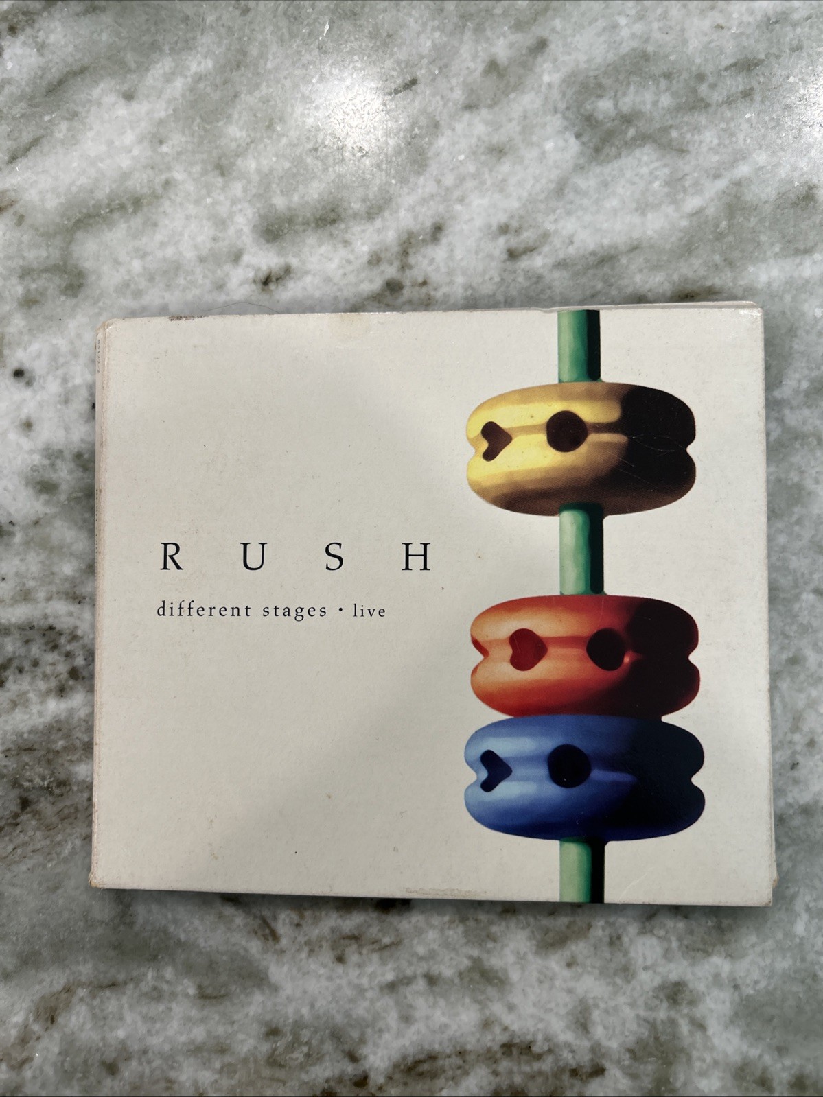 RUSH Different Stages Live 3 CD SET Digipak ALL 3 DISC NEAR MINT