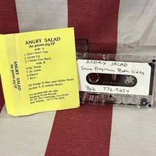 ANGRY SALAD cassette Guinea Pig EP demo Boston 1993 Bob Whelan indie-rock Rico picture