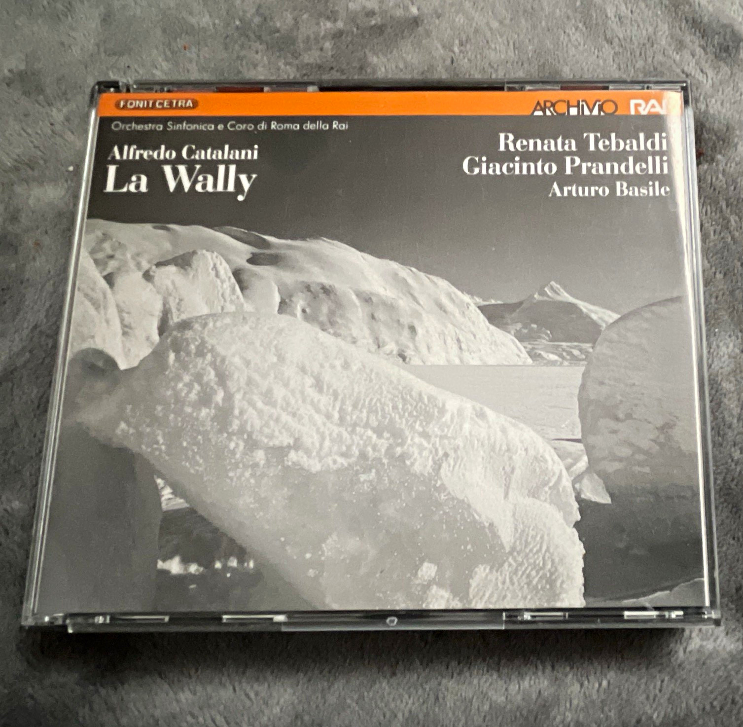 Alfredo Catalani - La Wally (2 CD, Fonit Cetra, 1986) [Import]